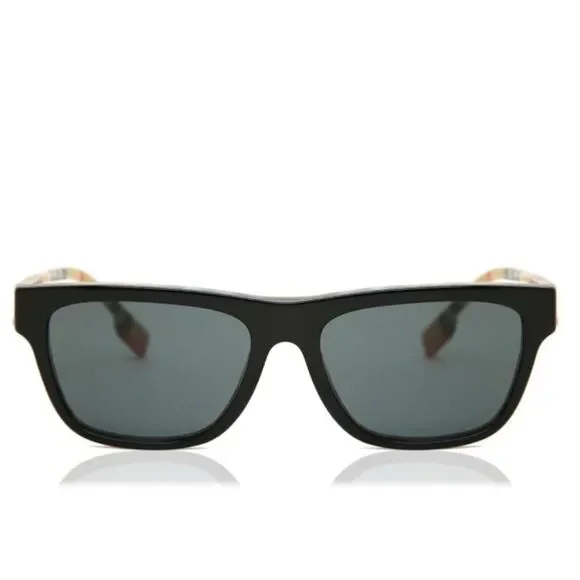 BURBERRY Sunglasses BE 4293 380687 Top Black On Vintage Check Gre